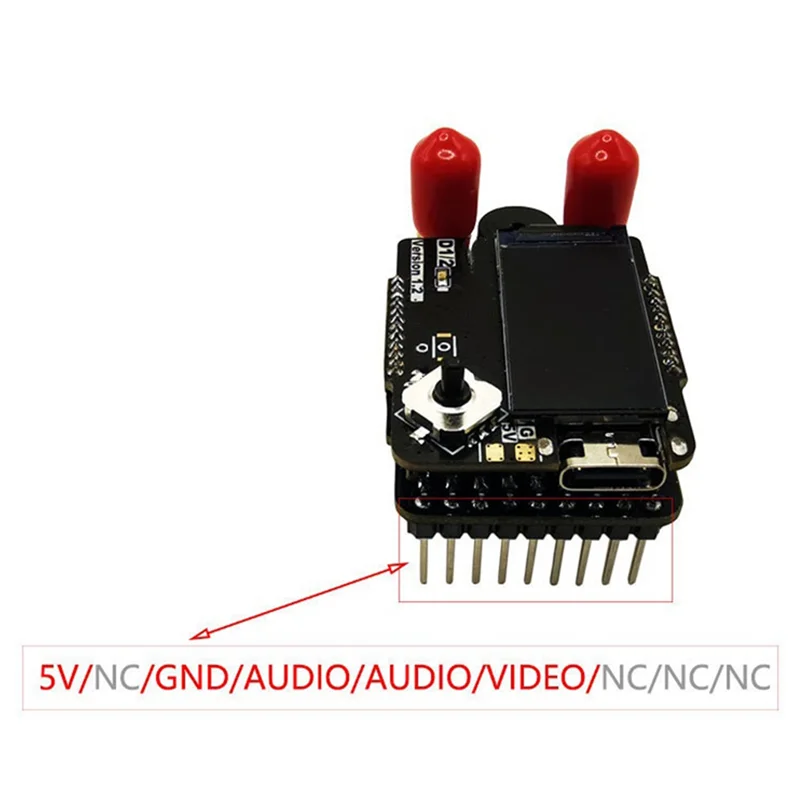 

【Limited-Stock!】RX5808 5.8G Dual Antenna Receiver Module RX Receiver Module For SKYZONE/Fatshark FPV Drone Glasses Accessories P
