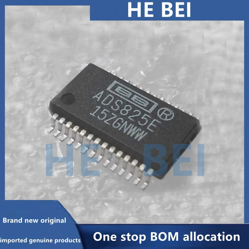 Brand new original ADS825 ADS825E analog-to-digital converter chip SMT SSOP-28 can be photographed