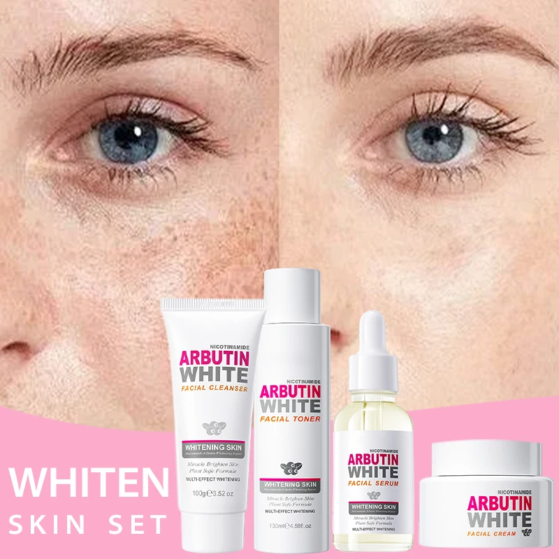 set-per-la-cura-della-pelle-di-arbutina-blocca-l'umidita-ripara-la-pelle-sbiadisce-macchie-scure-idratanti-e-sbiancanti-per-la-pelle-piu-giovane-e-piu-sana