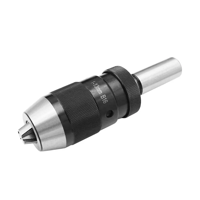 For Self-tightening Drill Chuck with Taper Shank Milling Machine R8 Lathe Tailstock MT Straight Shank Chuck