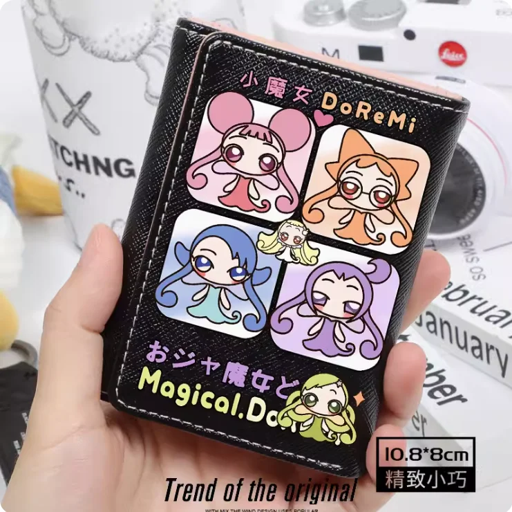 Anime Doremi Fashion Wallet PU Purse Card Coin  Hasp Money Bag Cosplay Gift B043