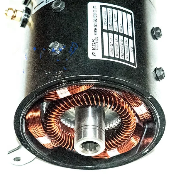 48V DC Motor ZQS48-3.7-T-GN for Electric Vehicle Traction Motor