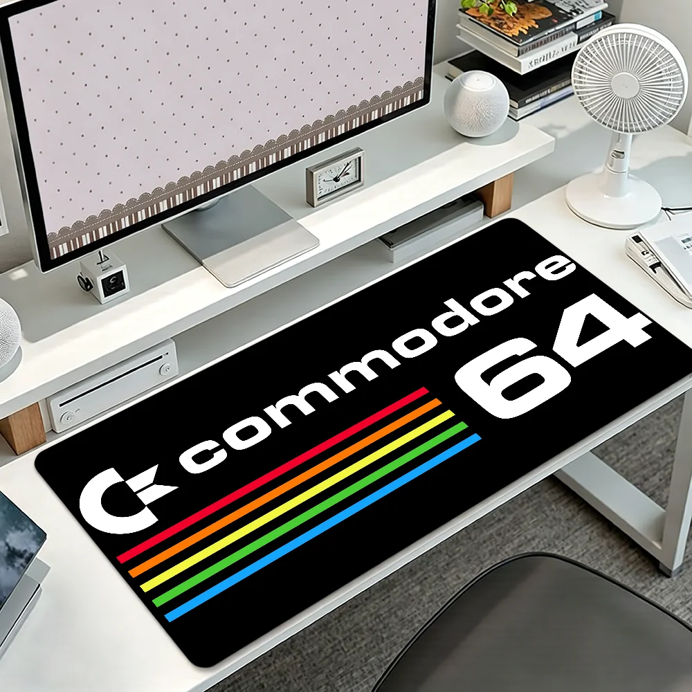 C-Commodore 64 Minimalism Mouse Pad Non-slip Thickened MousePad Student Gaming Cushion Large Writing Lockedge Office