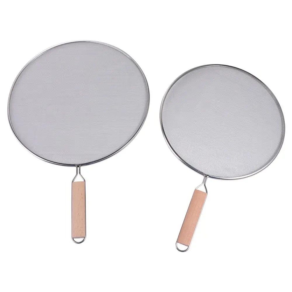 

Durable Circular Household Flour Screen Splash Proof Frying Pan Splash Cover Explosion Proof Cover Oil Cover Frying Screen