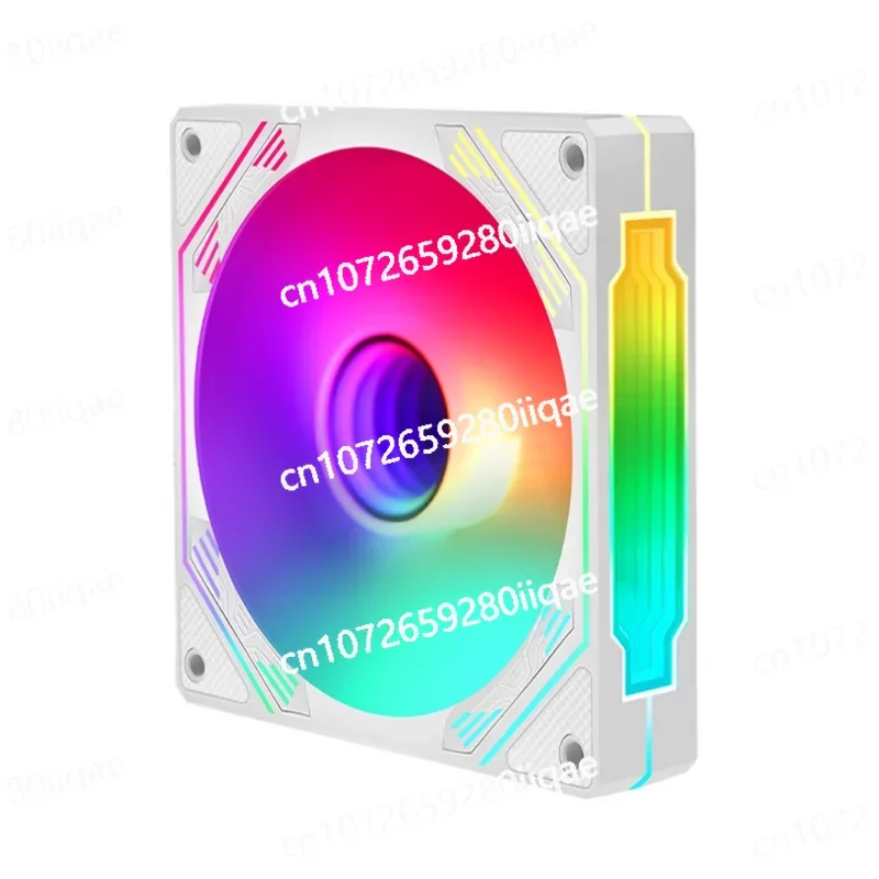 6S computer argb fan Shenguang synchronous 5v3 pin colorful 12cm chassis fan 12025 cooling fan