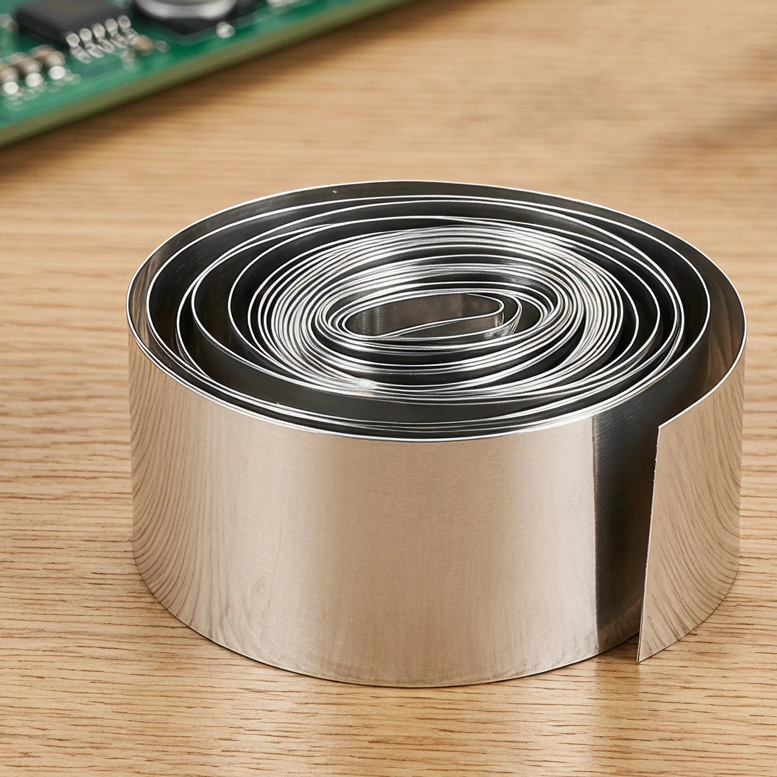 1 Roll Aluminum Tape Coil 39.37x0.39in High Conductivity Flexible Foil Tape for Circuit Shielding Electrical Repair Grounding