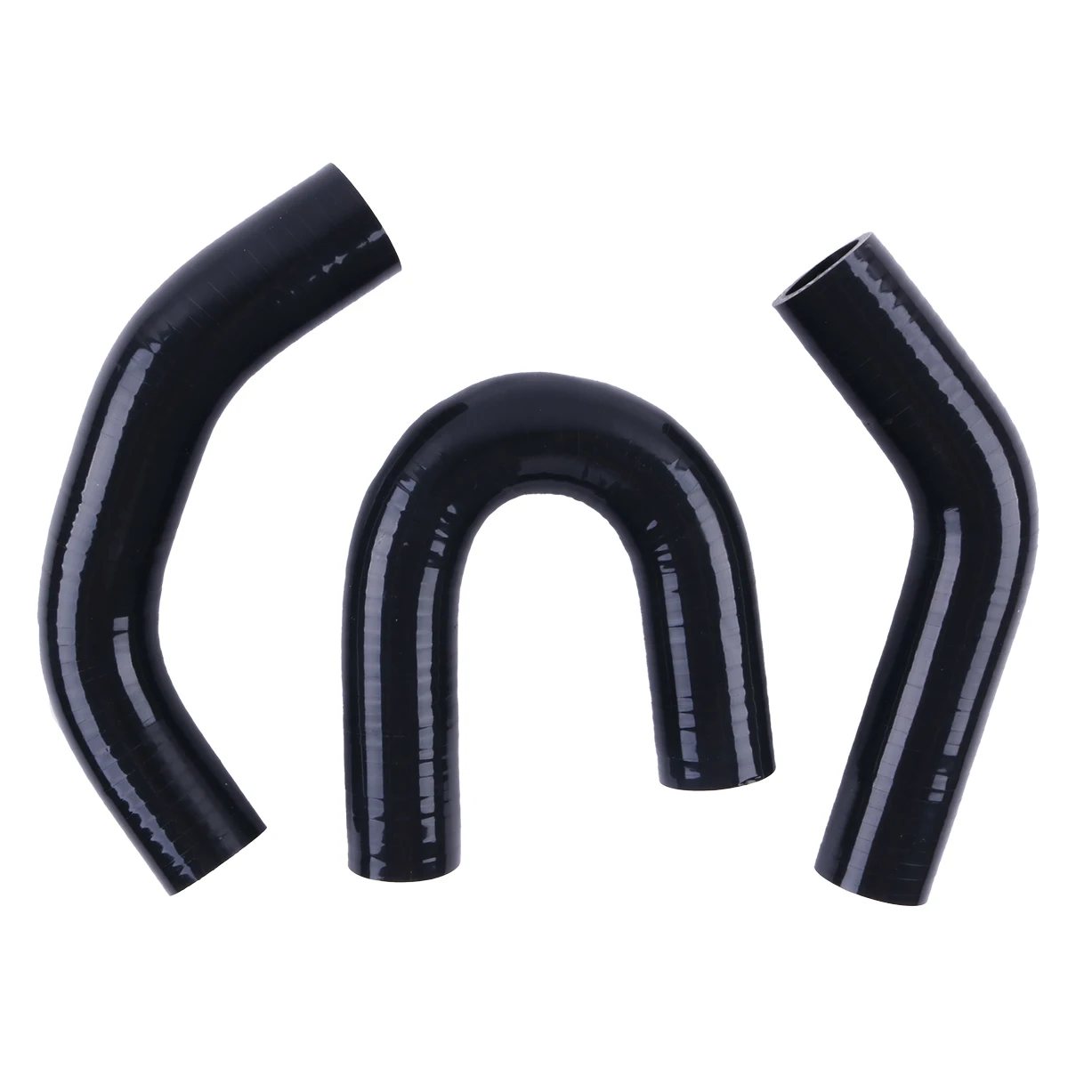 3-pc New Silicone Radiator Bypass By-pass Hose Pipe Tube Duct for John Deere 650 750 2T80 3T80