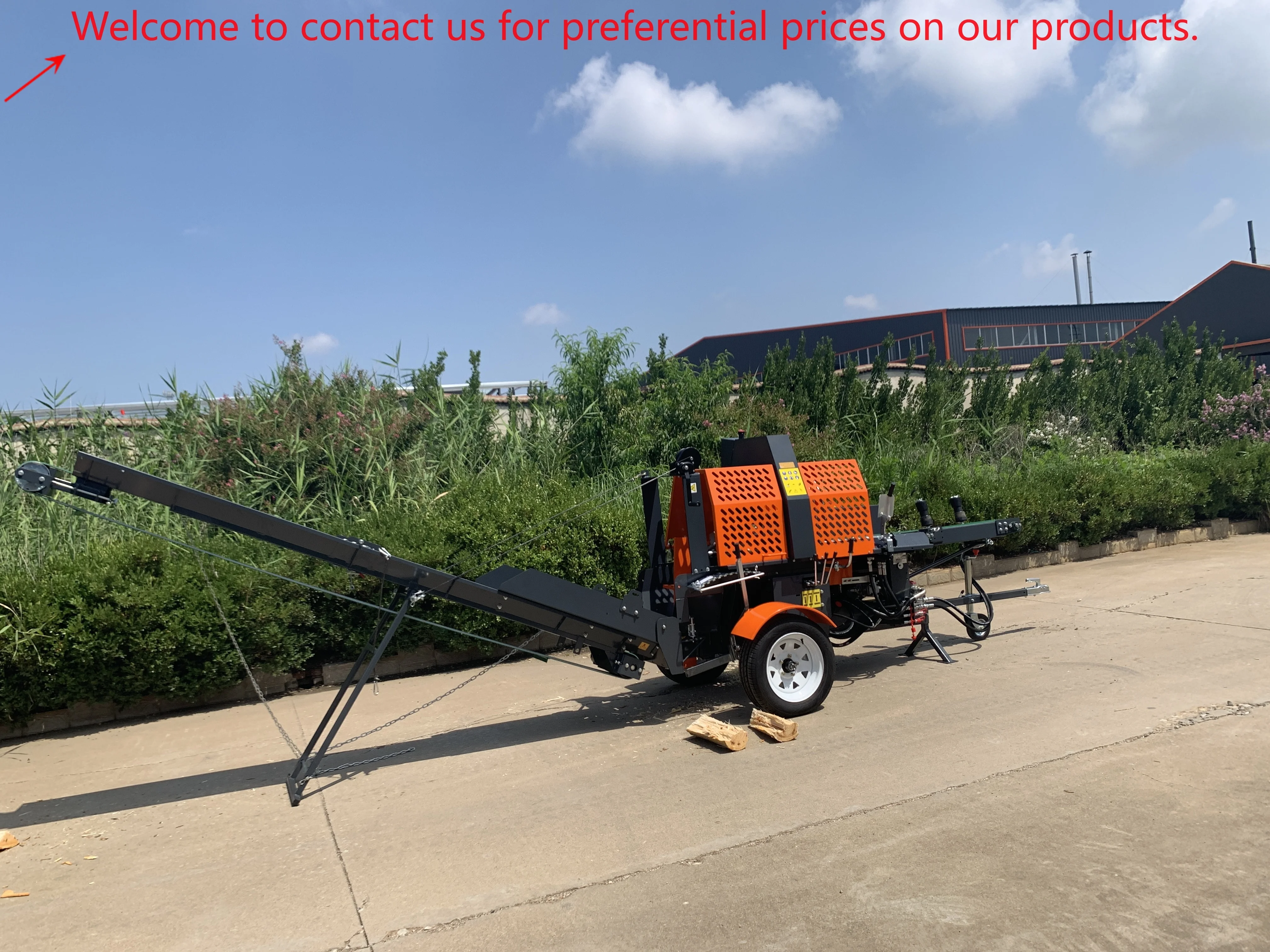 

Rima Wood Saw Machine Home Use Firewood Processor 20t Wood Chipper Log Splitter Wood Processor Firewood Processor