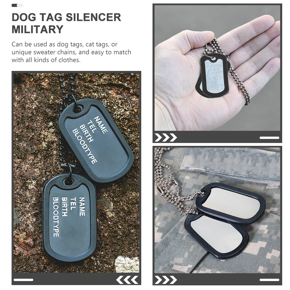 10/12pcs Silicone Dog ID Tags Necklace Protective Cover Style Pet Tag Muffler Ring Silica Gel Choker Protector