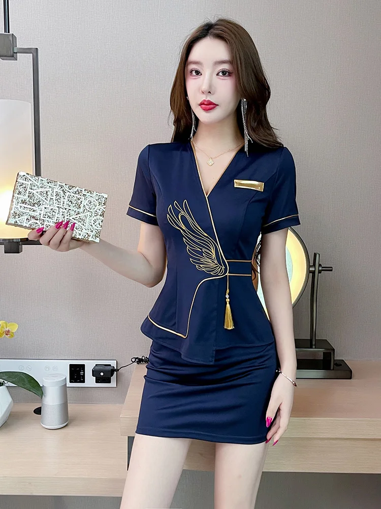 

Сексуальный комплект униформы для спа-массажа, одежда для ухода за ногами, рабочая одежда для салонов красоты, высокое качество