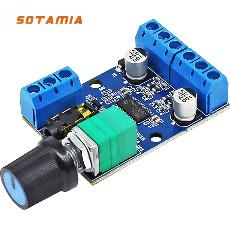 SOTAMIA 30Wx2 High-power Mini Amp Hifi Stereo Digital Amplifier Audio Board Home Theater Power Amplifier Amplificador De Som