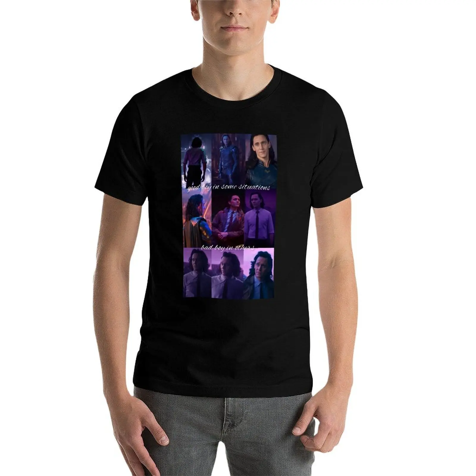 Tom Hiddleston T-Shirt Athletic Quick Dry T-Shirt for Men view 4