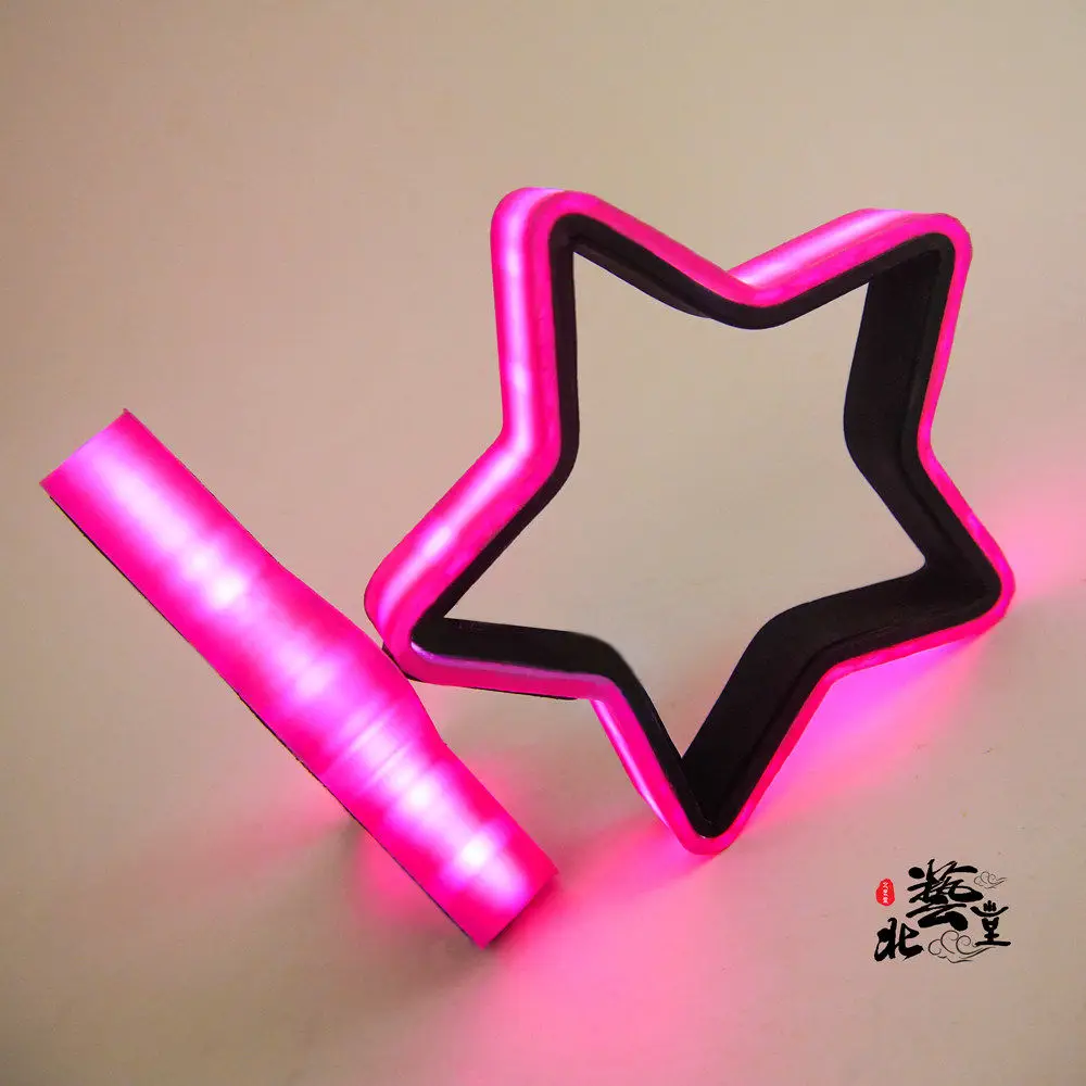 Glowing Rock Style Star Headwear Miku Cosplay Props Muse Dash Role Play Costumes Accessories for Halloween Christmas Party