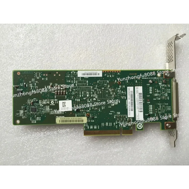 H221 660087-001 LSI SAS 9207-8e HBA 638836-001 MiniSAS PCI-E X8 3.0 6 جيجابايت/ثانية بطاقة RAID