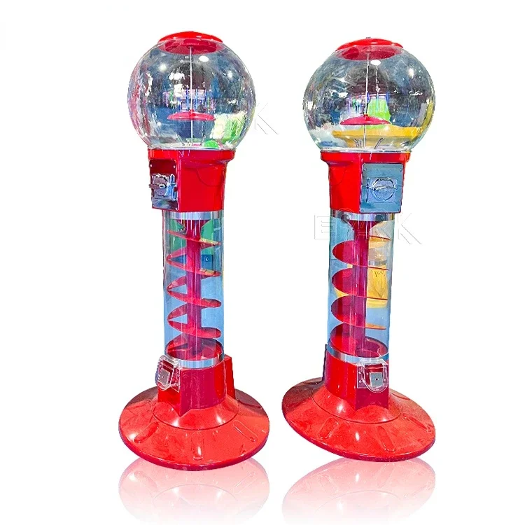 Coin Operated Arcade Game Gumball Machine Candy Dispenser Capsule Toys Bouncy Ball Vending Machine With Stand Gashapon Machines