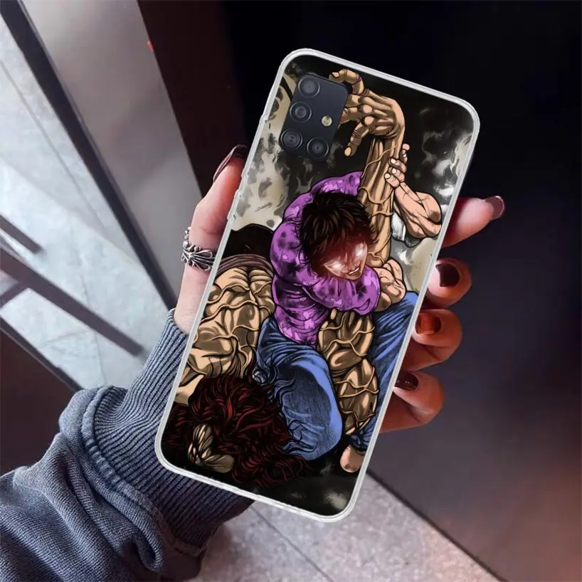 Baki The Grappler Originele Anime Telefoon Hoesje Voor Samsung Galaxy A51 A 50S A41 A40 A31 A 30S A 21S A 20S A 10S A20e A71 A70 A6 A7 A8 A9