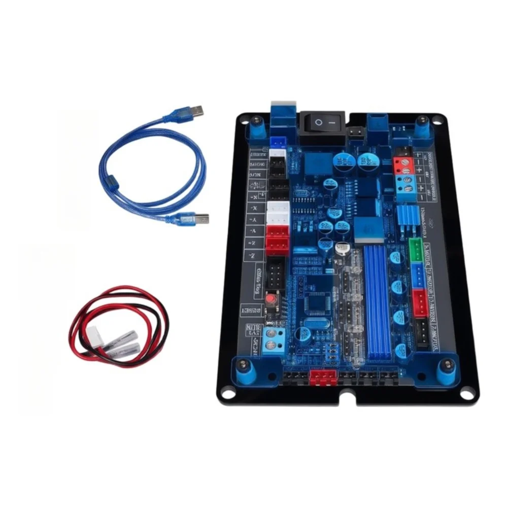For CNC Controller Board 3 Offline Operation Support Pre Stored Tasks for Field Engraving and Portable Machining