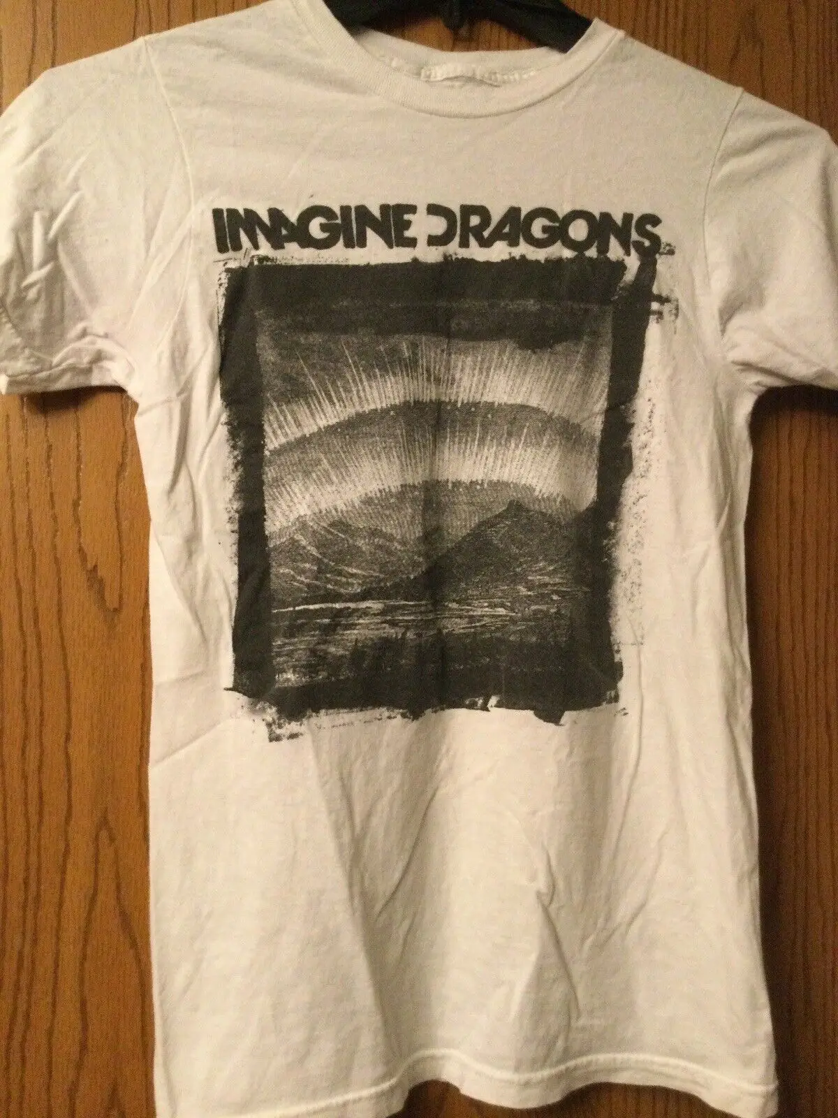 Imagine Dragons White T Shirt No Tag