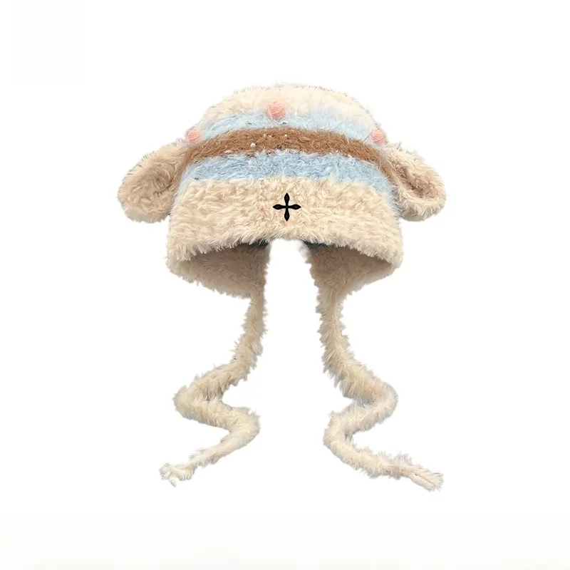 gorro-de-invierno-a-la-moda-para-mujer-con-rayas-y-orejeras-de-felpa-estilo-trenzado-de-orejas-de-cordero-sasocd-gorro-de-a