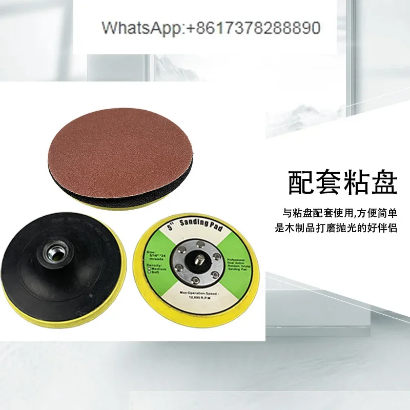 4 inch sandpaper flocking woodworking wall grinder polishing round suction cup fleece self-adhesive angle grinder grinding disc