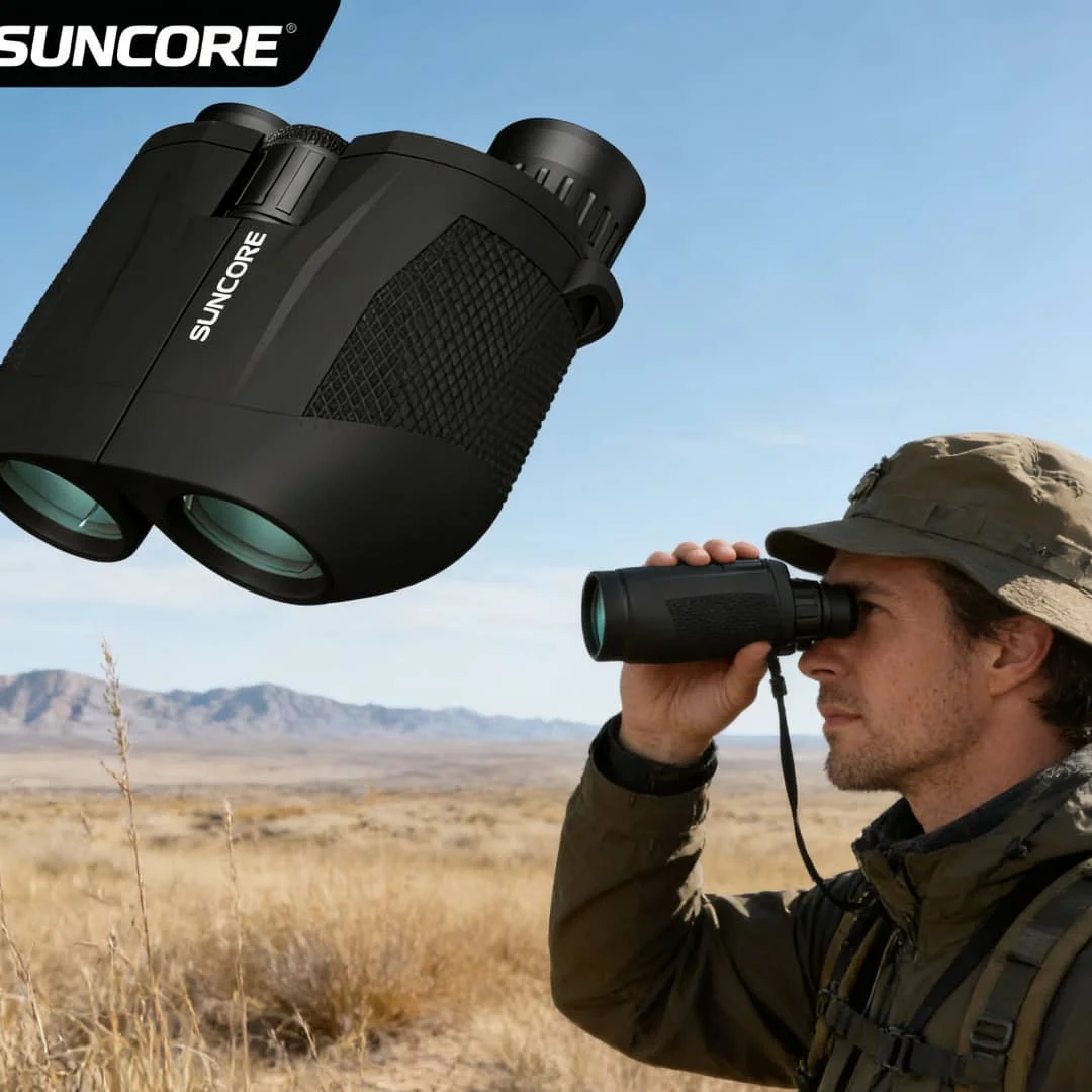 

Бинокль SUNCORE | Портативный мини-дорожный бинокль, подходит для наблюдения за птицами, мощный электронный бинокль, необходимый
