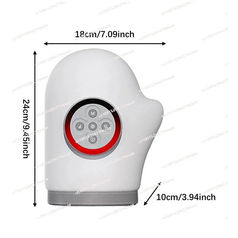 Suitable for Hand Massager Electric with Heat Airbag Compression Glove Carpal Tunnel Finger Kneading Massage Palm Full Wrapped