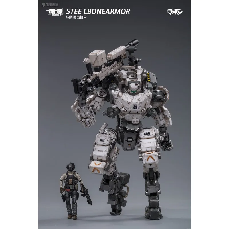 JOYTOY Original Source sombre Mech acier renfort Strike Mech édition blanche modèle à collectionner ornements de noël cadeau garçons