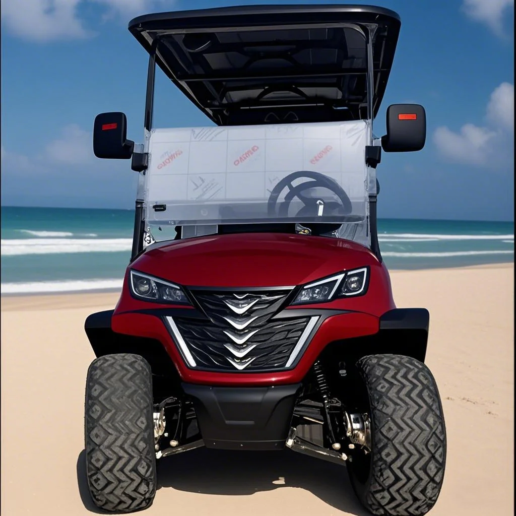 

Hot Sale 2 Row 4 Seater Off Road Golf Buggy 60V/72V Lithium Battery Independent Front Suspension New Energy Electric Golf Cart
