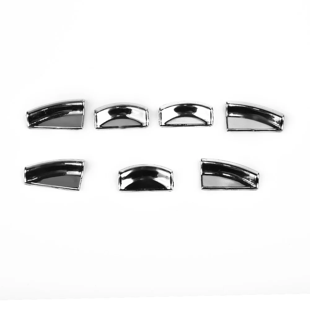 7pcs/set Beautiful Stickers For Mercedes-Benz E W212 C W204 GLK X204For Door Lift Buttons Are Suitable ML GL W166 X166 Car Stick