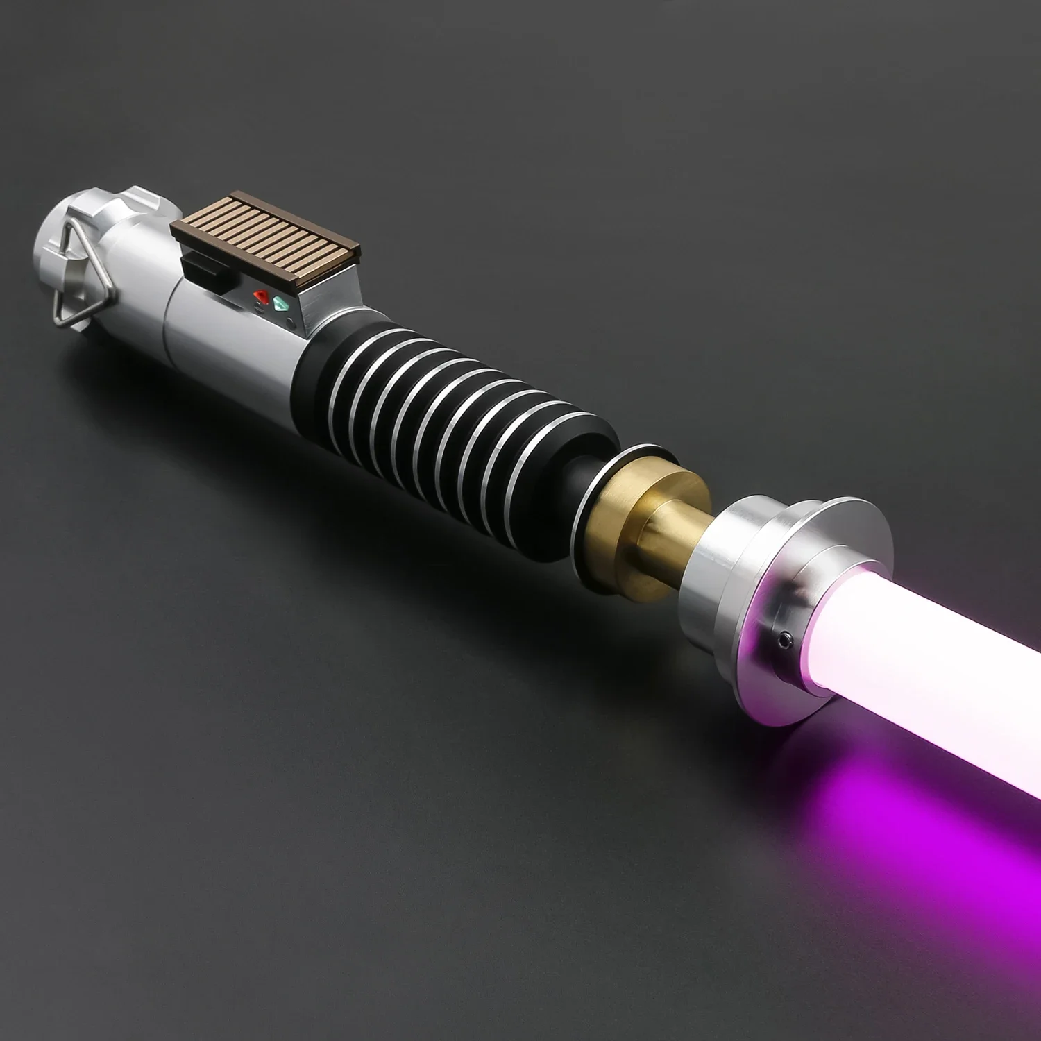 TXQSABER Noe Pixel Luke Skywalker Lightsaber Jedi Heavy Dueling Luke ROTJ Light Sword Smooth Swing FOC Ghost Effects Cosplay Gif