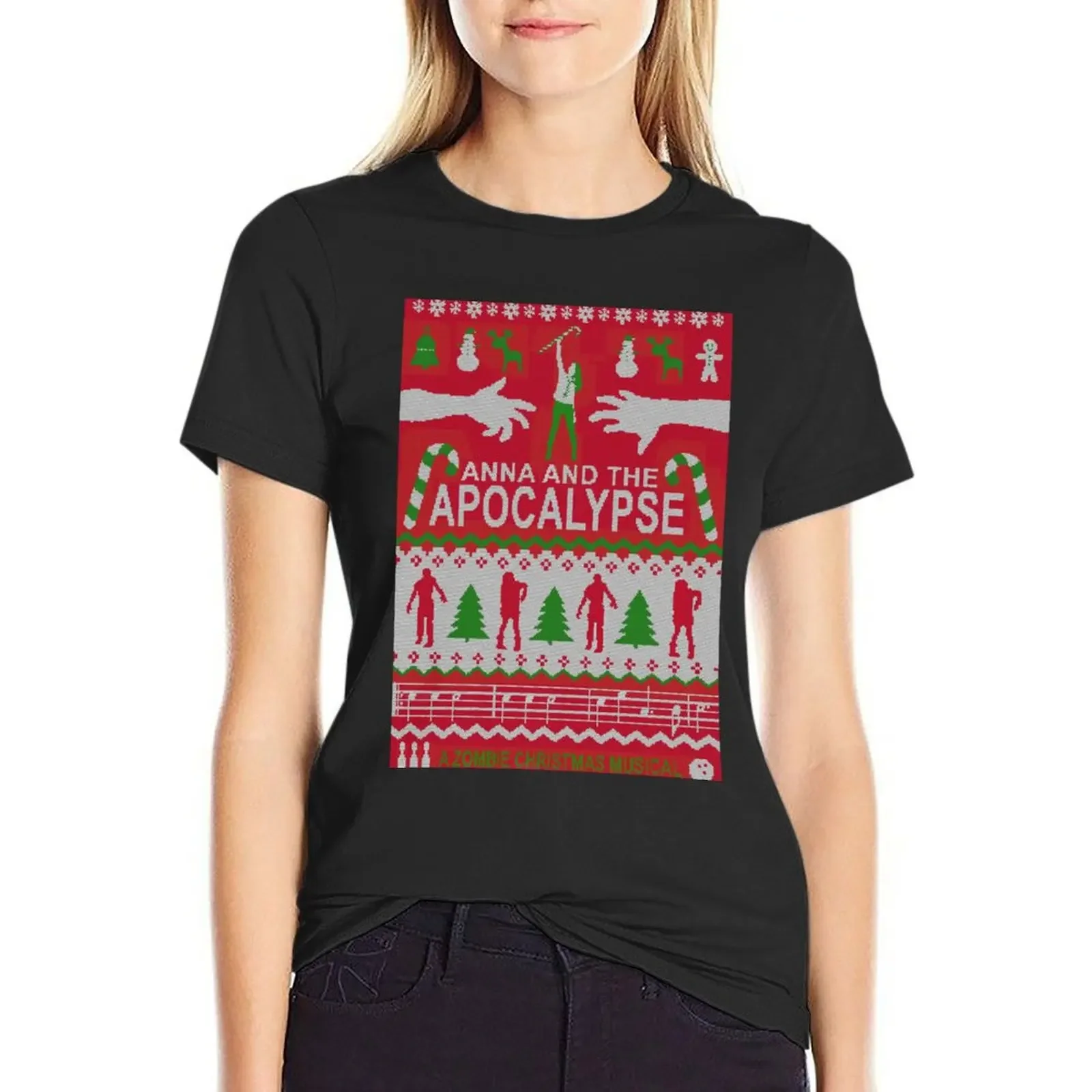 

Anna and the Apocalypse T-Shirt lady clothes vintage clothes sports fans womans clothing