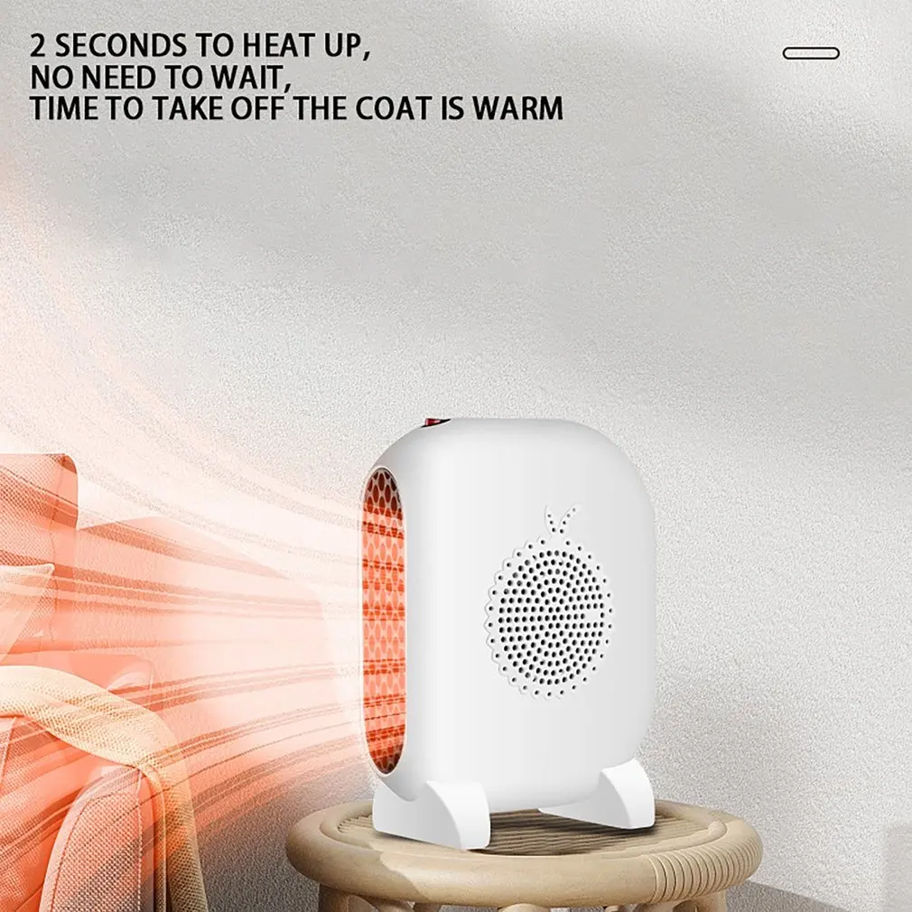 Heater Fast Heating Compact Portable Anti-scald Thermostat Control Overheat Protection Low Noise Fireproof Heater