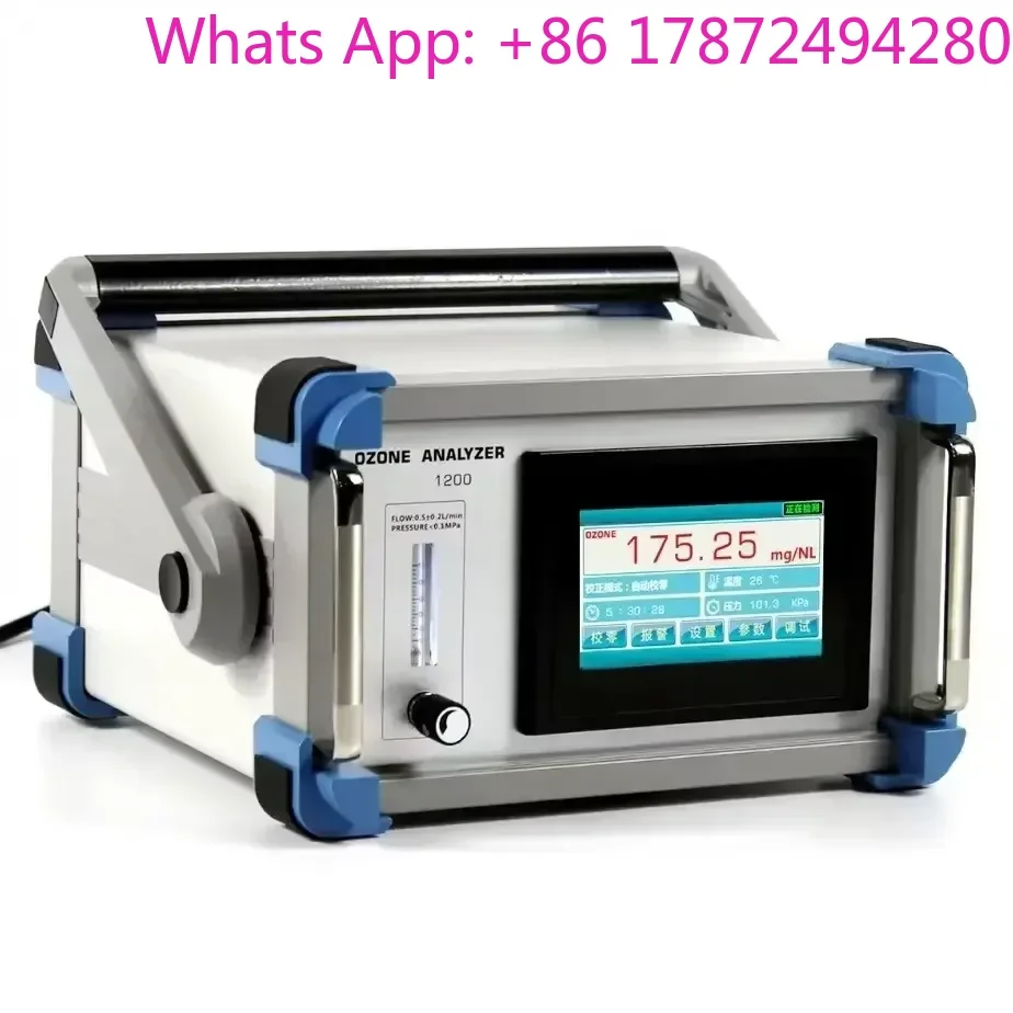 Real-time PPM Ozone Concentration Pressure Online Monitor Ozone Generator Measuring Detector