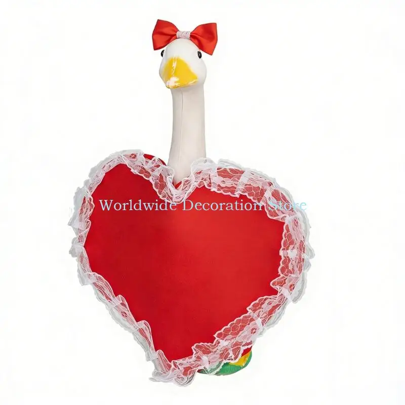 

Q39B атмосферостойкая ткань во французском стиле кантри, декор в виде сердца и гуся для вечеринок и свадеб на открытом воздухе