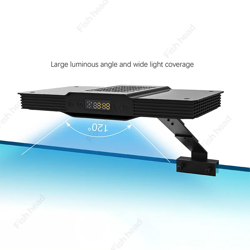 Spectra Aqua KNIGHT V3 LED Aquarium Light 75W Full-spectrum coral light Programmable Sunrise Sunset For saltwater fish tank
