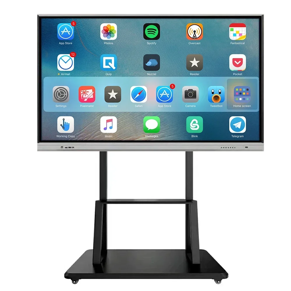 

Brand New 86inch Interactive Flat Panel Multi Writing Interactive Smart Whiteboard With Stylus Pen