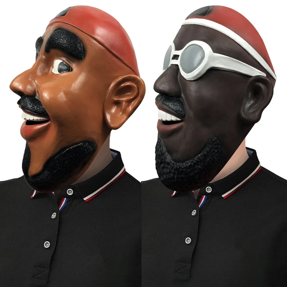 Realistische Männer-Latexmaske Prominenten-Gesichtsmaske Halloween Neuheit Kostümparty Cosplay – Detail 4