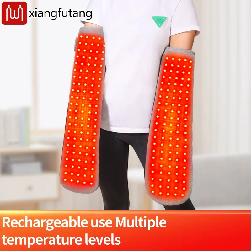 휴대용 적색광 난방 롱 암 프로텍터 손 관절 통증 및 팔 무감각 완화 혈액 순환 촉진 팔 워머