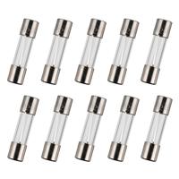 100pcs 5x20mm Quick Blow Glass Tube Fuse Assorted Kit Amp 0.2A 0.5A 1A 2A 3A 5A 8A 10A 15A 20A 250V with Storage Box