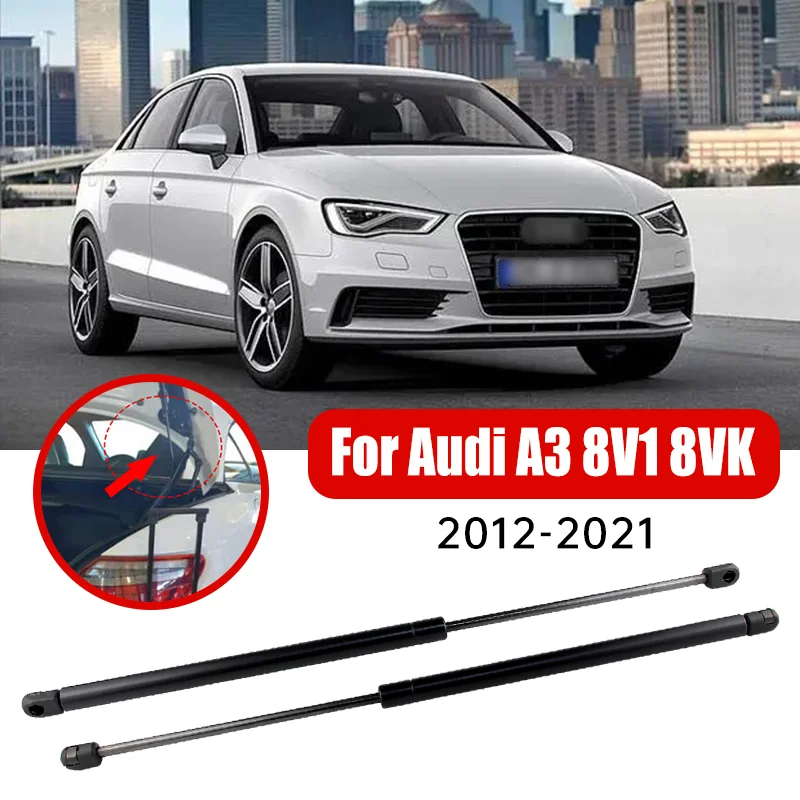 

2 шт., газовые стойки задней двери багажника для Audi A3 8V1 8VK 2012 2013 2014 2015 2016 2017 2018 2019 2020-2021 HB 8V3827552