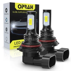2pcs Car LED Fog Light H7 H1 H3 H11 9005/HB3 9006/HB4 880 881 H27 Headlights Bulb 3570 Chip 2 LED DRL Driving Lamp 6000K White