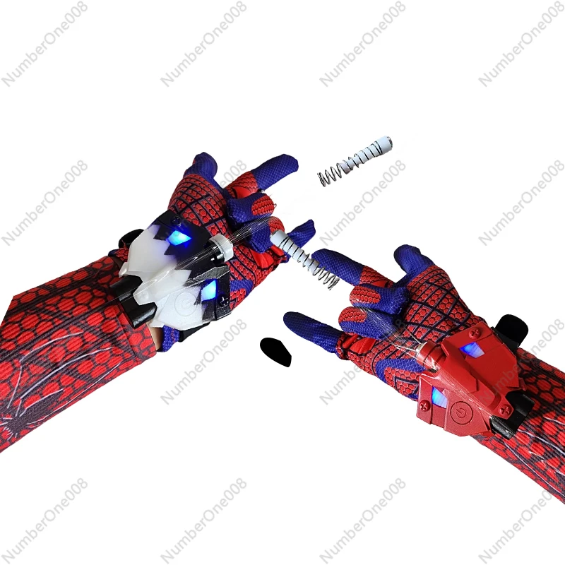 

Паук - Мужчина Веб-шутер - Black Tech, выдвижная веревка, детский подарок