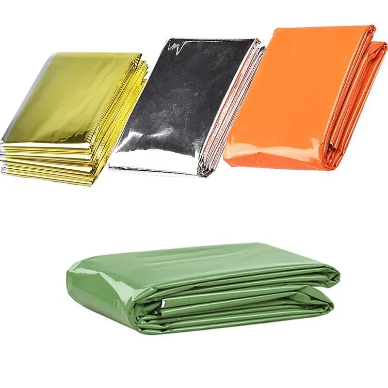 Outdoor Survival Emergency First Aid Insulation Blanket, First Aid Blanket, Survival Blanket, Camping Tent, Travel Life Blanket