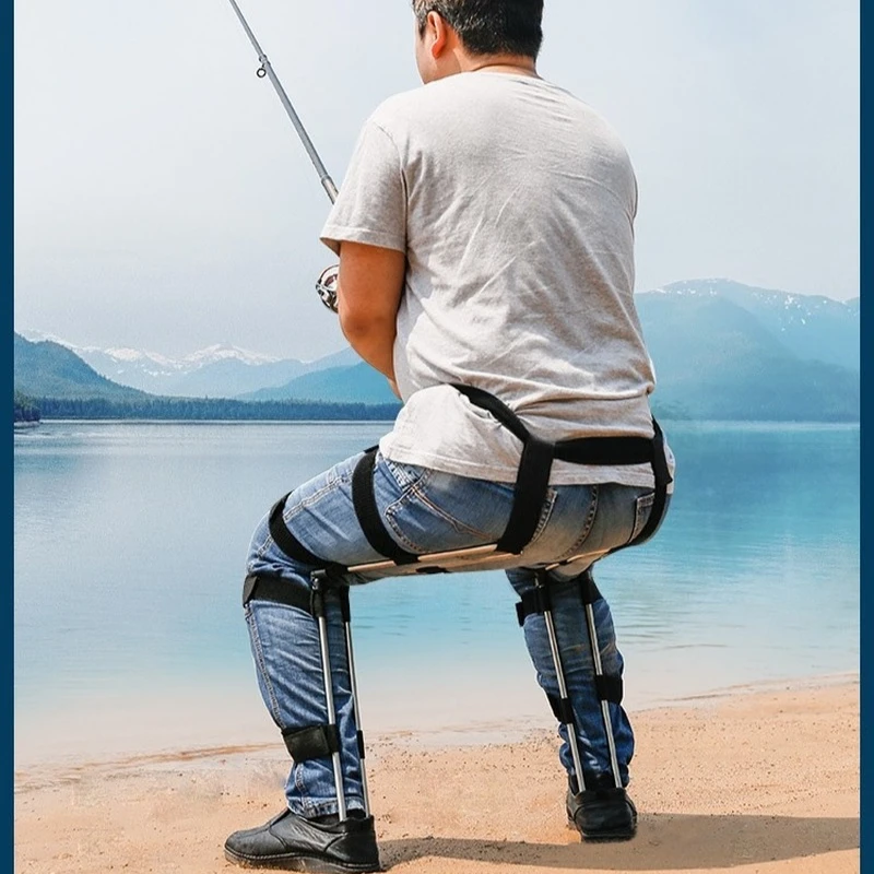 

Portable Sports Wearing Invisible Seat Folding Stool Exoskeleton Wearing Chair Fishing Travel Multifunctional Seat