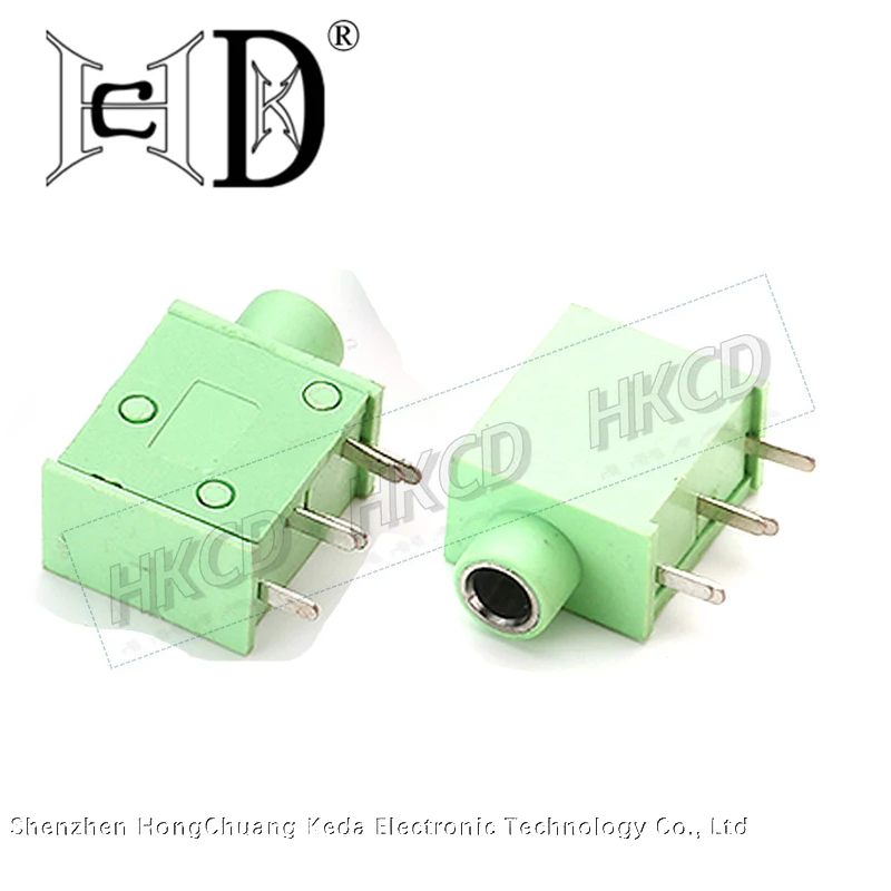 5pcs 3.5MM Headphone Jack PJ-325C Audio Video Female Dual Channel Stereo Jack Jack Socket Stereo Solder Panel Mount