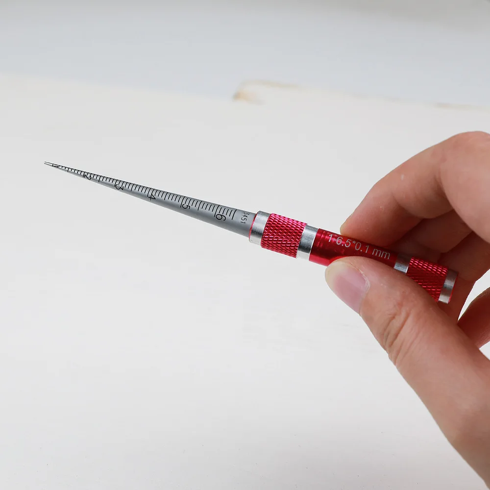 For HUOTO Precision Taper Gauge Stainless Steel Hole Diameter Checker Accurate Measuring Instrument Engineering Tool