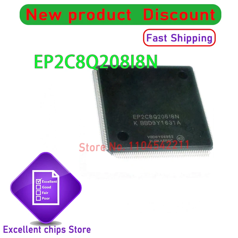 

5-10 шт./лот EP2C8Q208I8N EP2C8Q208 QFP208 новый оригиналДоставка