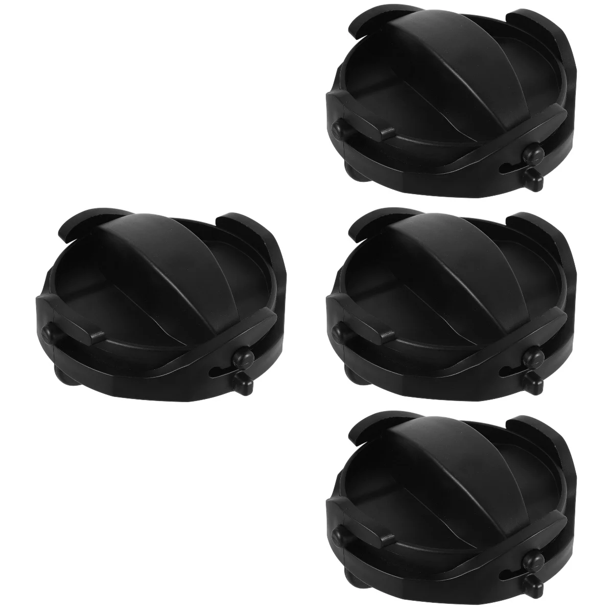 

4 PCS Sewage Pipe Cover Replacement Rv Sewer Cap Hose Adapter Fittings Part End Caps Camper for