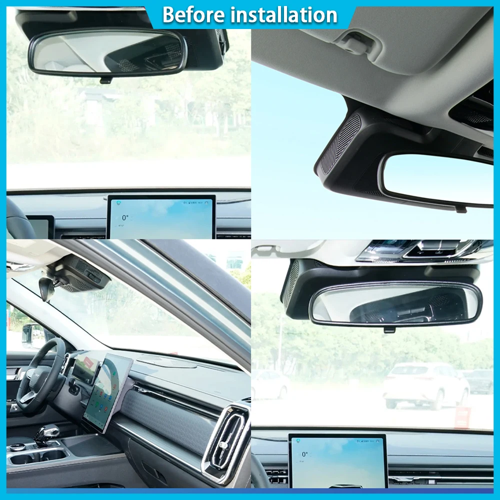 ZJCGO Video Recorder 4K UHD Plug and Play Car DVR Dash Cam for Chery Exeed RX Yaoguang Omoda C9 9 2023 2024 2025