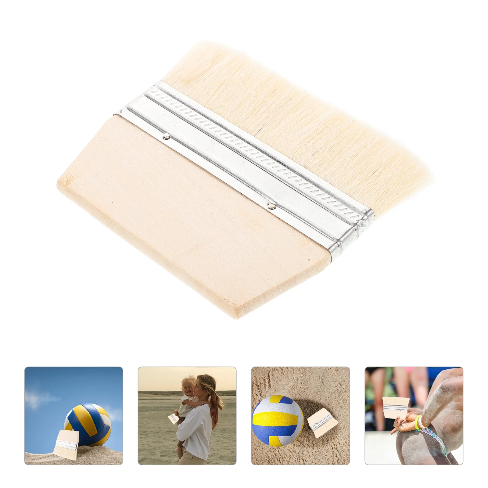 Cepillo de limpieza para quitar arena de playa, herramientas para el cuerpo con mango suave, barredora de polvo, cepillo de ducha, utensilios de playa para el hogar, artículos imprescindibles para vacaciones